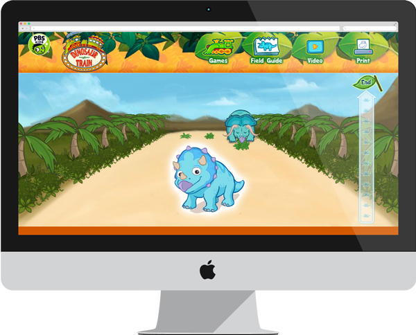 Game: Dinosaur Train Games — FableVision Studios